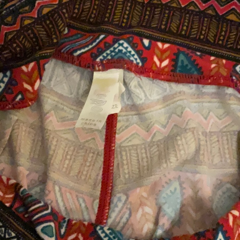 ❌FINAL❌ 4 Colorful Patterned Leggings Bundle Set - Picture 7 of 9